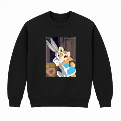 Blusão Moletom Pernalonga e Lola