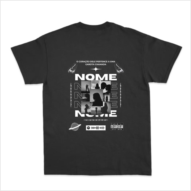 Camiseta Personalizada "Butterfly"