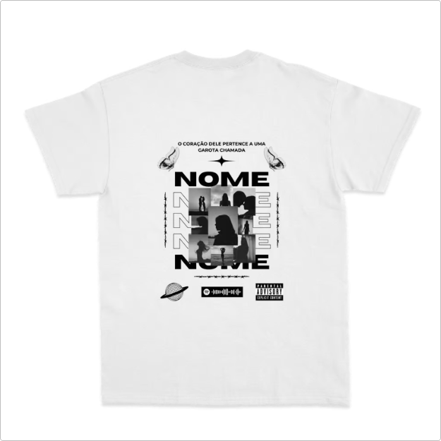 Camiseta Personalizada "Butterfly"